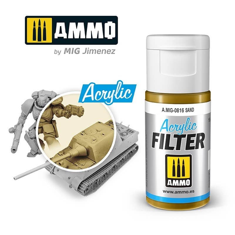 Ammo Mig Sand Acrylic Filter | 8432074008163