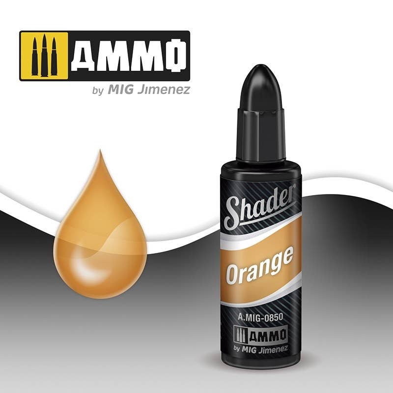 Ammo Mig Acrylic Shader 10ml - Orange Shader | 8432074008507