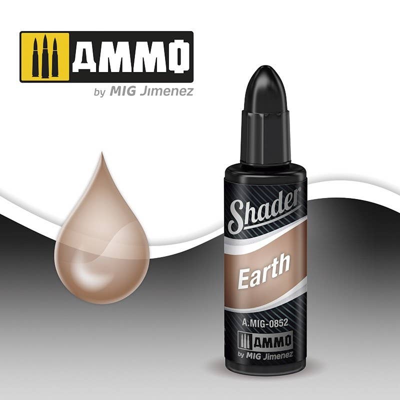 Ammo Mig Acrylic Shader 10ml - Earth Shader | 8432074008521