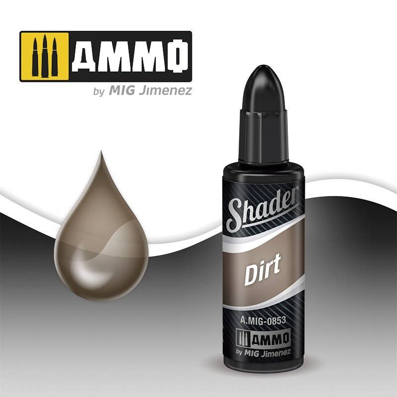 Ammo Mig Acrylic Shader 10ml - Dirt Shader | 8432074008538