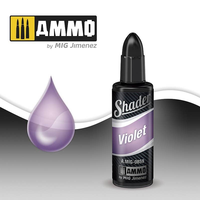 Ammo Mig Acrylic Shader 10ml - Violet Shader | 8432074008590
