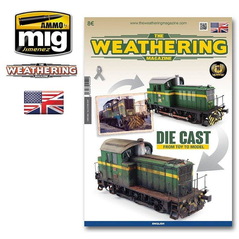 Ammo Mig The Weathering Magazine No 23: Die Cast (English) | 8432074045229