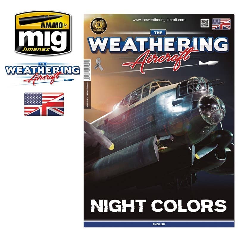 Ammo Mig The Weathering Aircraft Issue 14: Night Colors (English) | 8432074052142