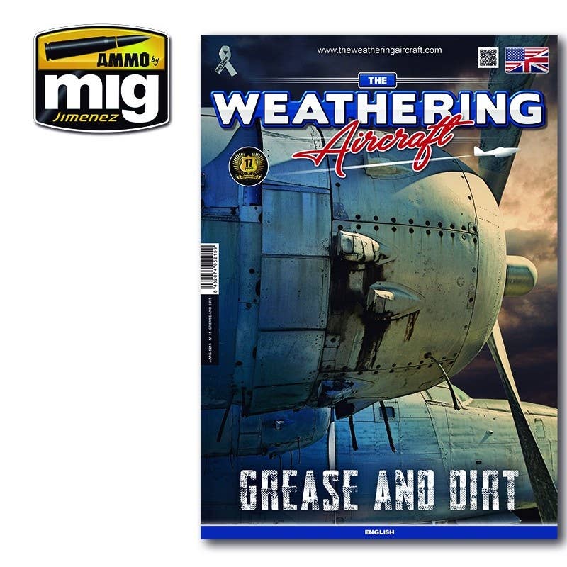 Ammo Mig The Weathering Aircraft Issue 15: Grease and Dirt (English) | 8432074052159