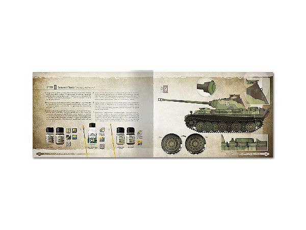 Ammo Mig Illustrated Weathering Guide to WWII Late German Vehicles (Spanish, English) | 8432074060154