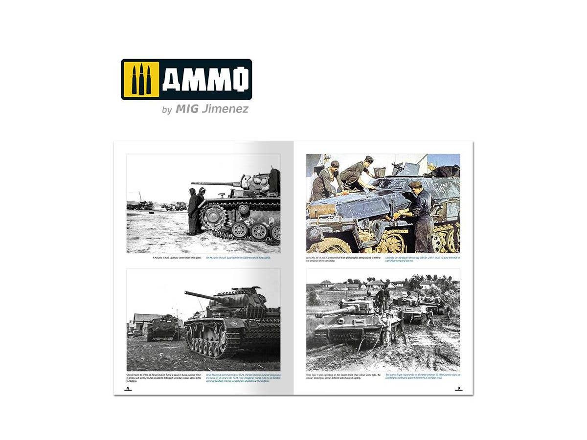 Ammo Mig How To Paint Early WWII German Tanks (English/Spanish) | 8432074060376