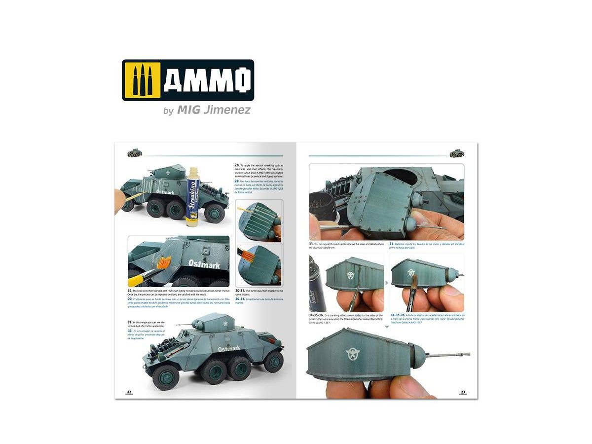 Ammo Mig How To Paint Early WWII German Tanks (English/Spanish) | 8432074060376