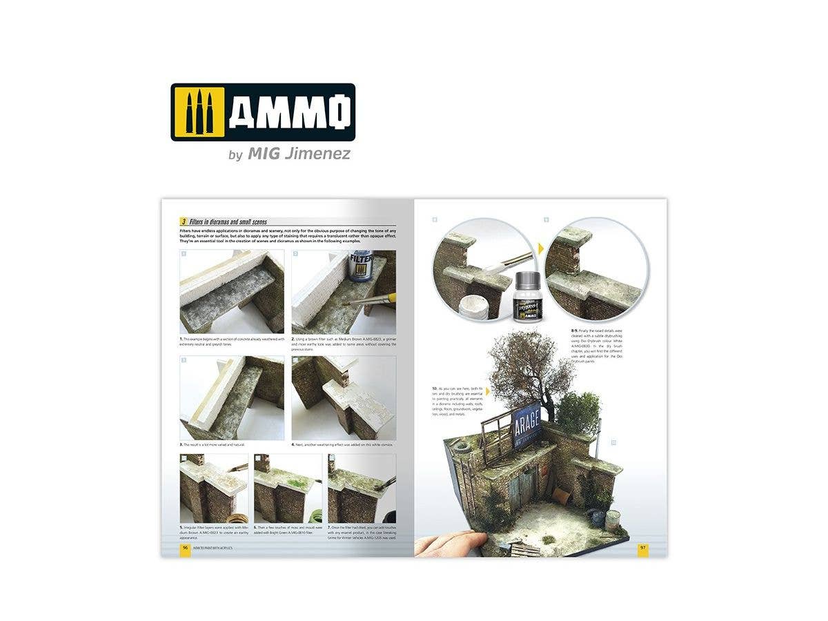 Ammo Mig How To Paint with Acrylics 2.0. Ammo Modeling Guide (English) | 8432074060468