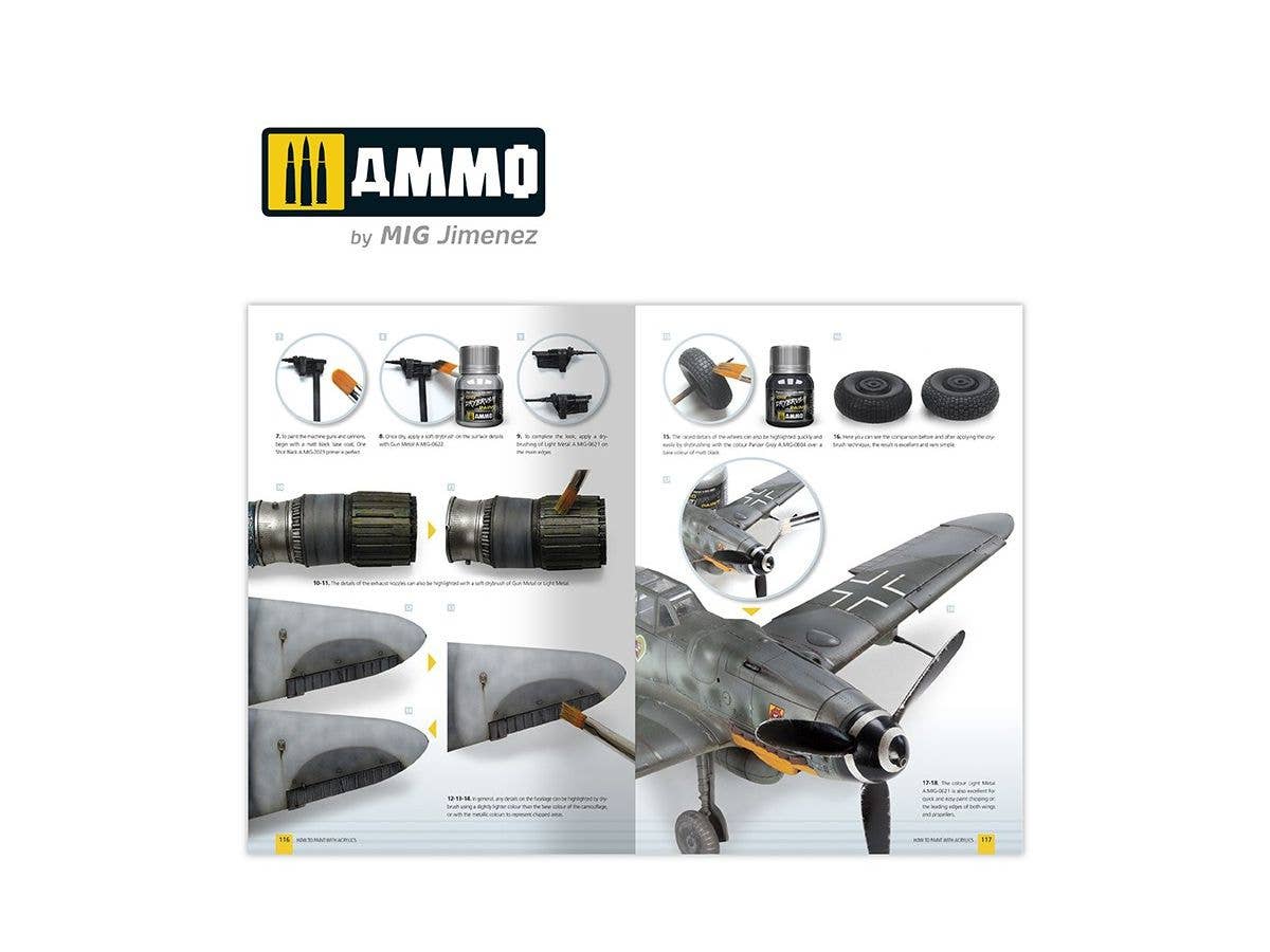 Ammo Mig How To Paint with Acrylics 2.0. Ammo Modeling Guide (English) | 8432074060468