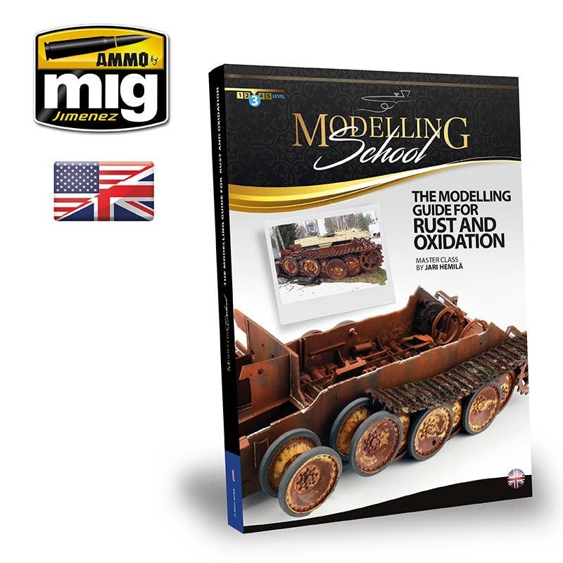 Ammo Mig Modelling School: The Modelling Guide for Rust and Oxidation (English) | 8432074060987