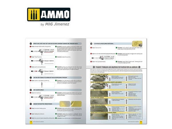 Ammo Mig Modelling Guide: How To Paint with Airbrush - English | 8432074061311