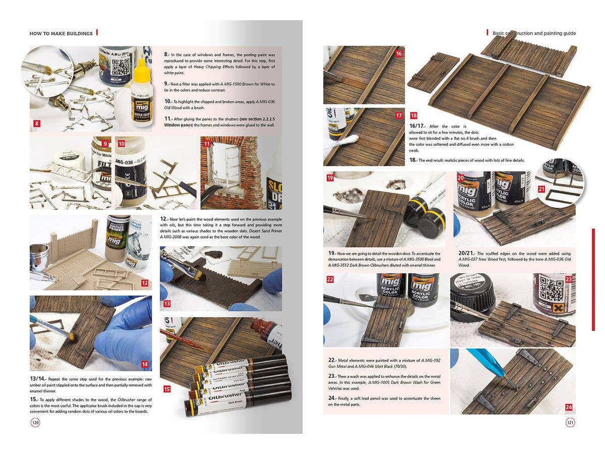 Ammo Mig How to Make Buildings - Basic Construction (English) | 8432074061359