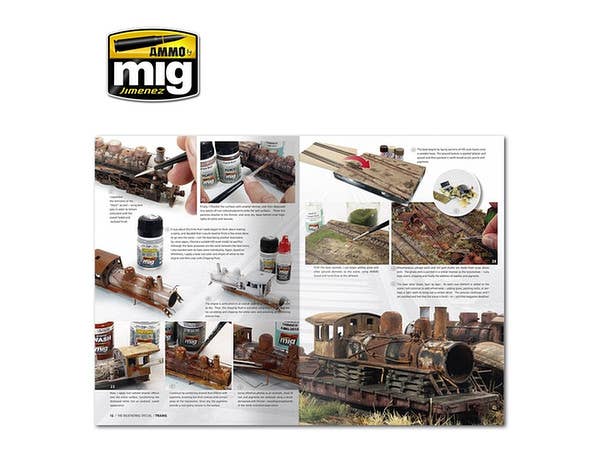 Ammo Mig The Weathering Magazine - Special - Trains (English) | 8432074061427