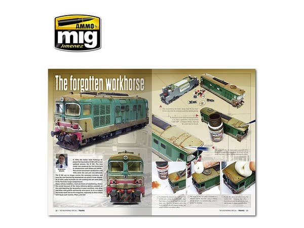 Ammo Mig The Weathering Magazine - Special - Trains (English) | 8432074061427