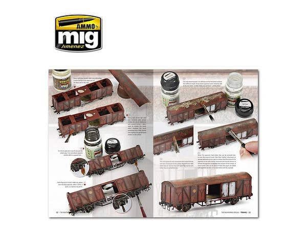 Ammo Mig The Weathering Magazine - Special - Trains (English) | 8432074061427