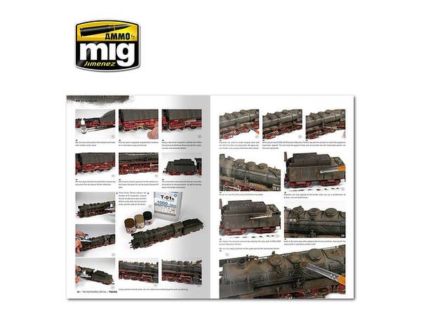 Ammo Mig The Weathering Magazine - Special - Trains (English) | 8432074061427