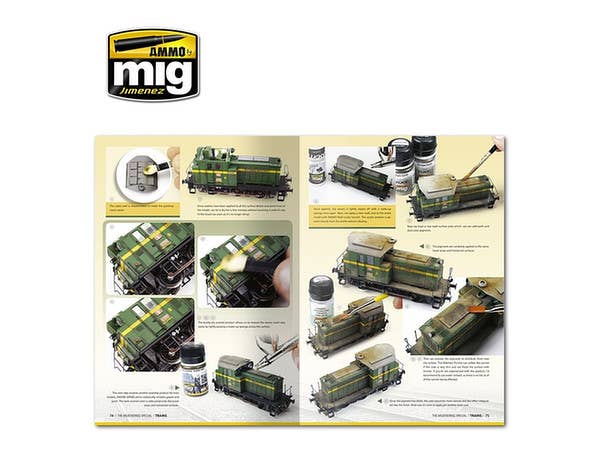 Ammo Mig The Weathering Magazine - Special - Trains (English) | 8432074061427