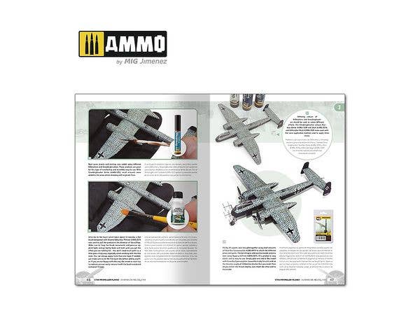 Ammo Mig Propeller Planes 1/144 Vol. 1 (English, Spanish) | 8432074061441