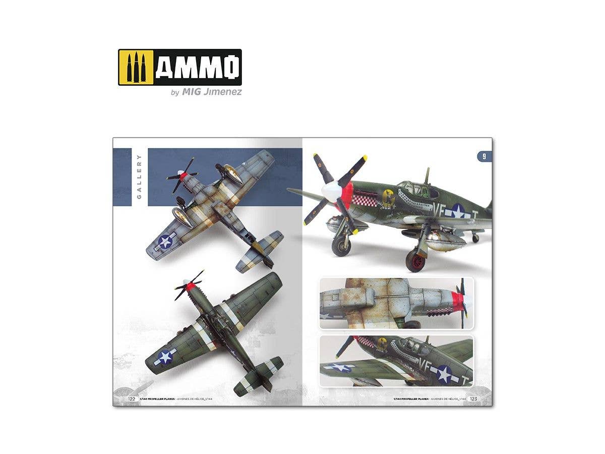 Ammo Mig Propeller Planes 1/144 Vol. 1 (English, Spanish) | 8432074061441
