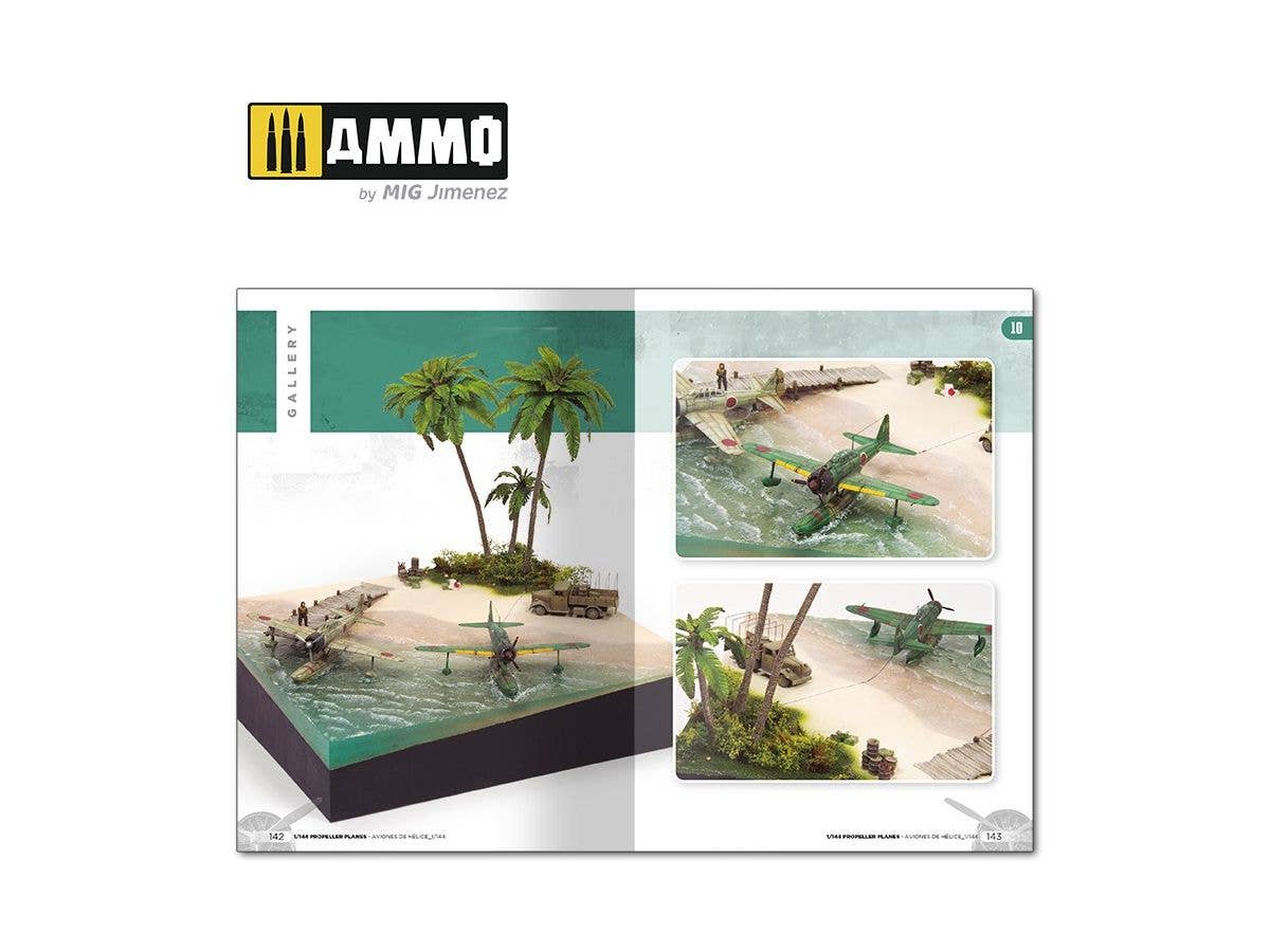 Ammo Mig Propeller Planes 1/144 Vol. 1 (English, Spanish) | 8432074061441