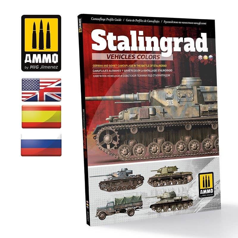 Ammo Mig Stalingrad Vehicles Colors. German and Soviet Camo (Multilingual) | 8432074061465