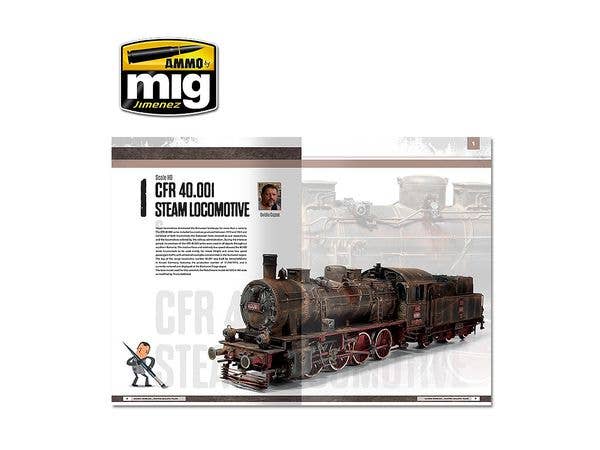 Ammo Mig Modelling School: Railway Modelling Painting Realistic Trains (English) | 8432074062509