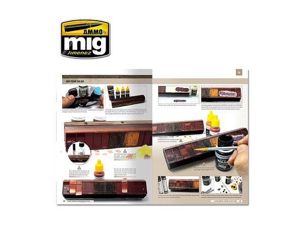 Ammo Mig Modelling School: Railway Modelling Painting Realistic Trains (English) | 8432074062509