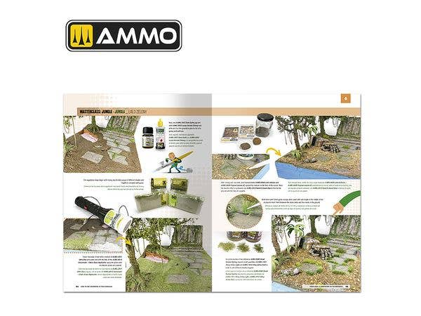 Ammo Mig MODELLING SCHOOL - How to use Vegetation in your Dioramas (English, Castellano) | 8432074062547
