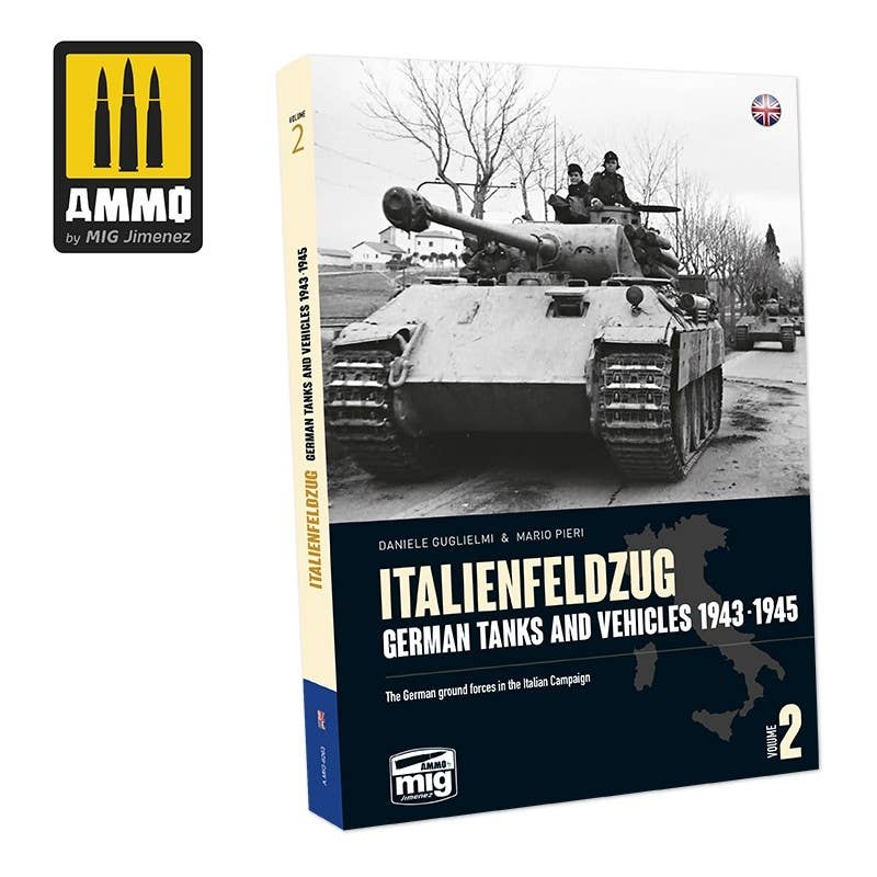Ammo Mig Italienfeldzug: German Tanks and Vehicles 1943-1945 Vol. 2 (English) | 8432074062639