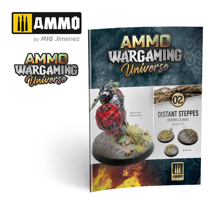 Ammo Mig AMMO WARGAMING UNIVERSE Book 02 – Distant Steppes (English, Castellano, Polski) | 8432074069218