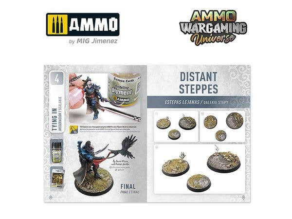 Ammo Mig AMMO WARGAMING UNIVERSE Book 02 – Distant Steppes (English, Castellano, Polski) | 8432074069218