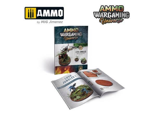 Ammo Mig AMMO WARGAMING UNIVERSE Book 07 – Lush Jungles (English, Castellano, Polski) | 8432074069263