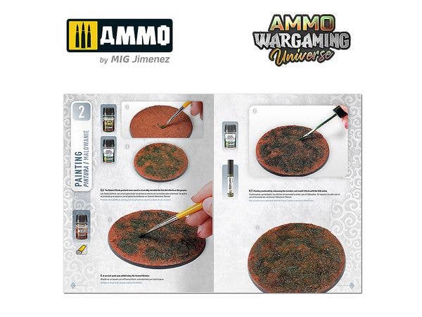 Ammo Mig AMMO WARGAMING UNIVERSE Book 07 – Lush Jungles (English, Castellano, Polski) | 8432074069263