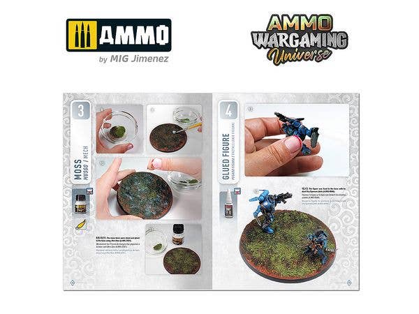 Ammo Mig AMMO WARGAMING UNIVERSE Book 07 – Lush Jungles (English, Castellano, Polski) | 8432074069263