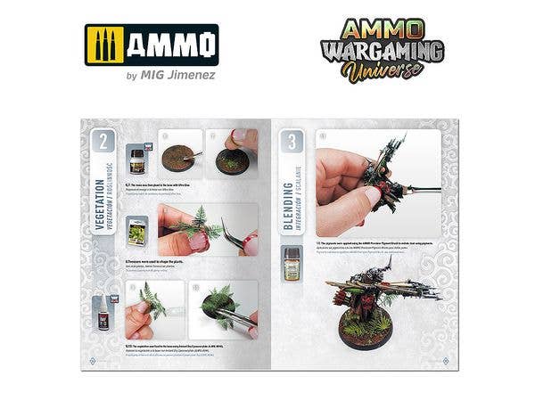 Ammo Mig AMMO WARGAMING UNIVERSE Book 07 – Lush Jungles (English, Castellano, Polski) | 8432074069263