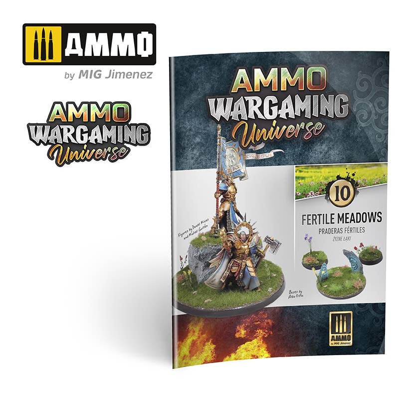 Ammo Mig AMMO WARGAMING UNIVERSE Book 10 – Fertile Meadows (English, Castellano, Polski) | 8432074069294