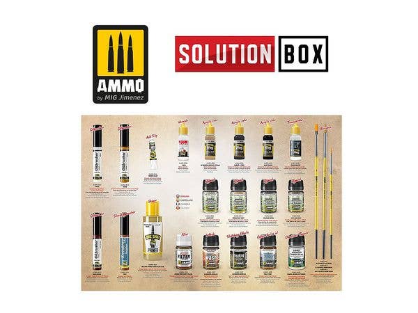 Ammo Mig Modern US Military Sand Scheme Solution Box | 8432074077121