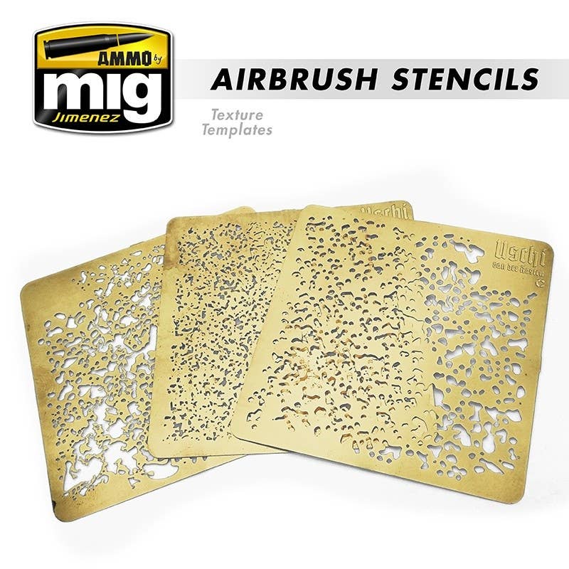 Ammo Mig Airbrush Stencils | 8432074080350