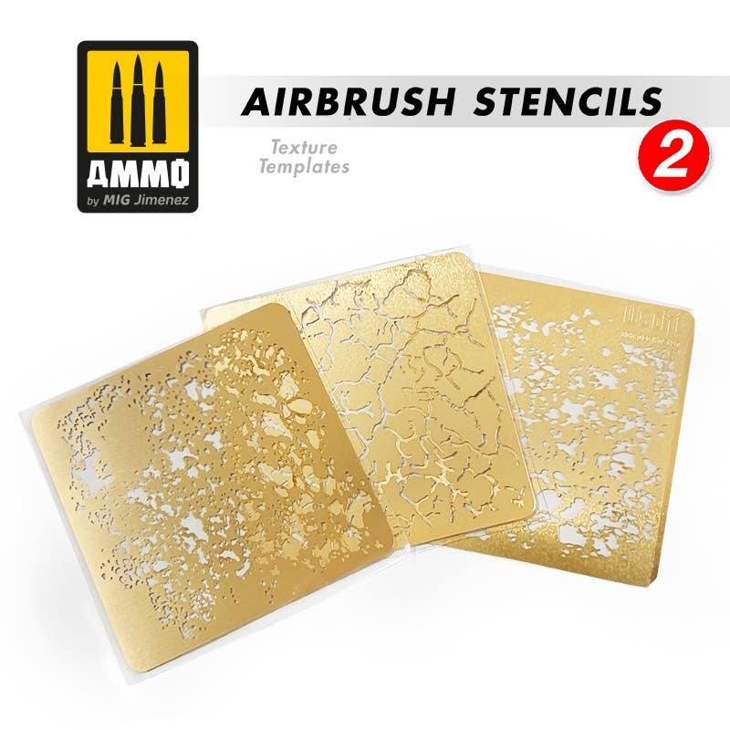Ammo Mig Airbrush Stencils #2 | 8432074080497