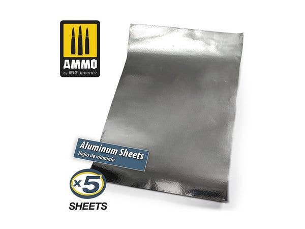 Ammo Mig Adhesive Aluminium Sheets (280x195 mm) | 8432074082477