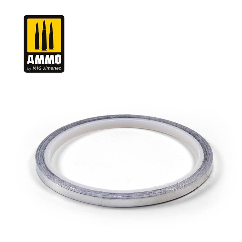 Ammo Mig Aluminium Tape (5mm x 10m) | 8432074082491
