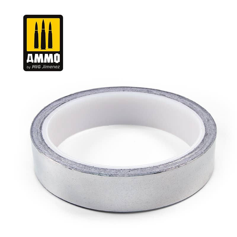 Ammo Mig Aluminium Tape (20mm x 10m) | 8432074082514