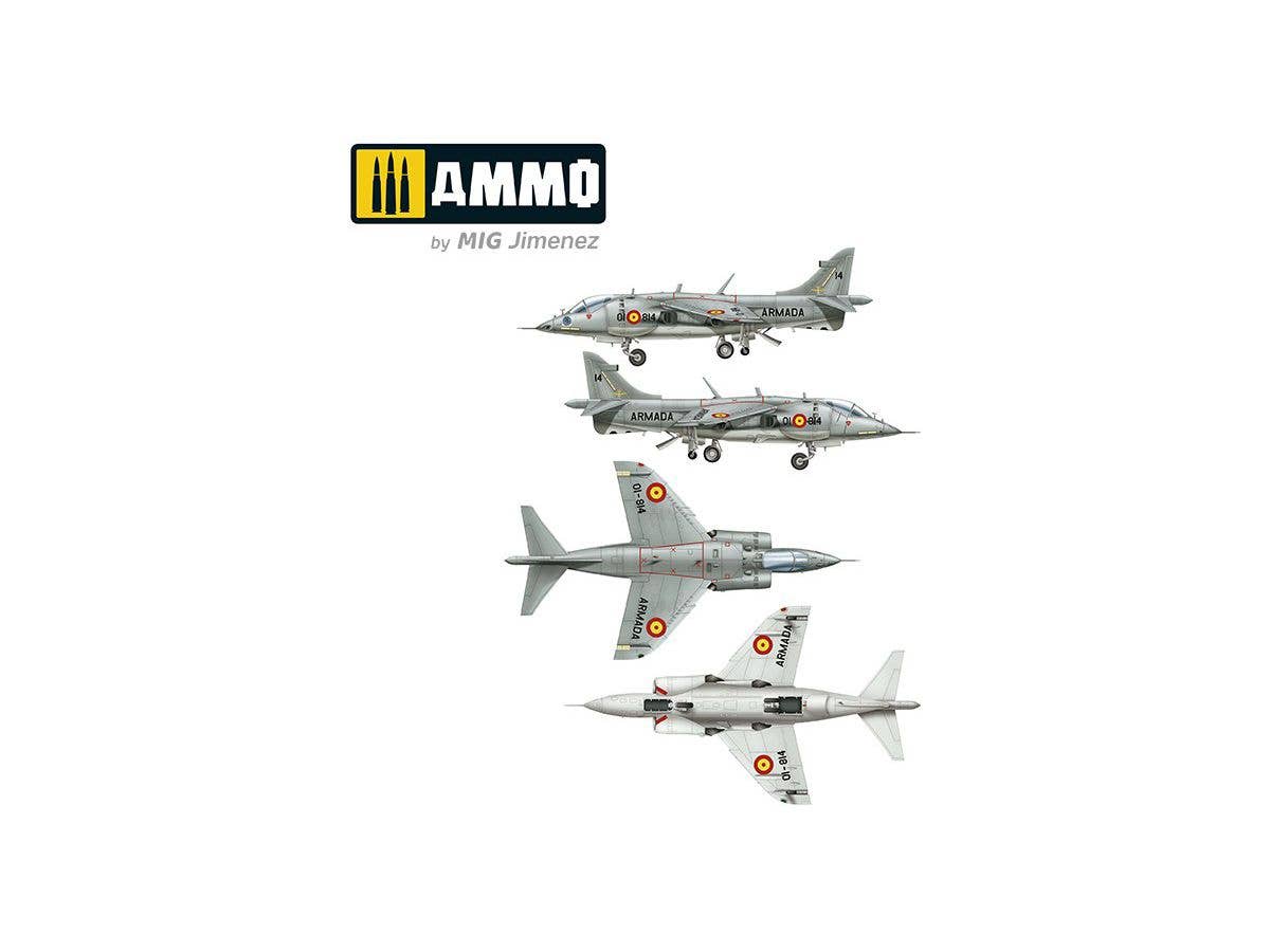 Ammo Mig 1/48 Scale Harrier Av-8S Matador | 8432074085058