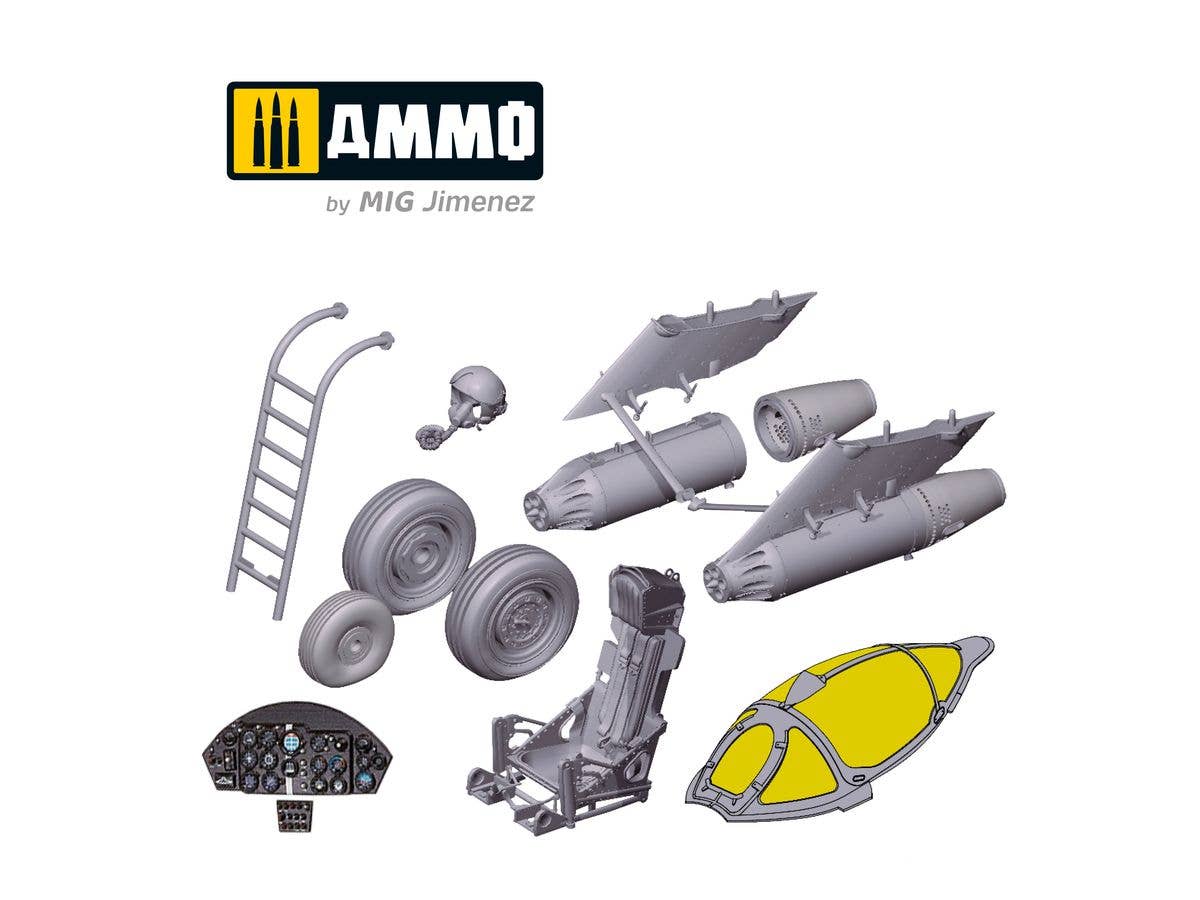 Ammo Mig 1/48 MIG-17F Egypt - Syria Premium Edition | 8432074085157