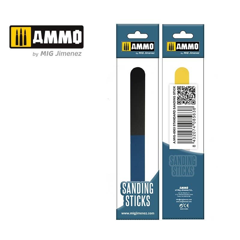 Ammo Mig Standard Sanding Stick (180/320/600/2000) | 8432074085638
