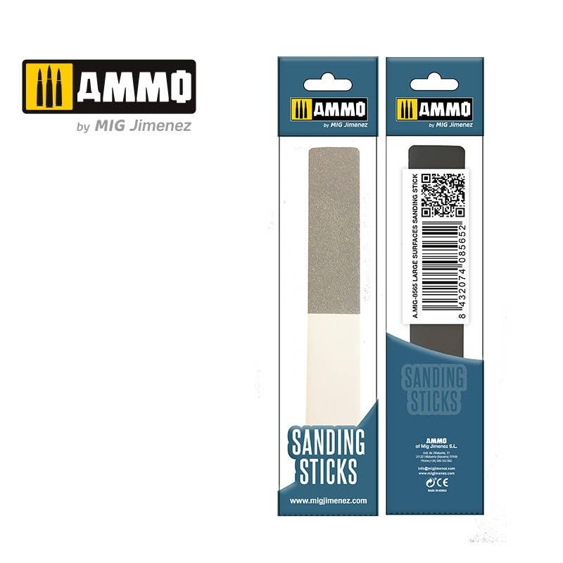 Ammo Mig Large Surface Sanding Stick (320/600/4000) | 8432074085652