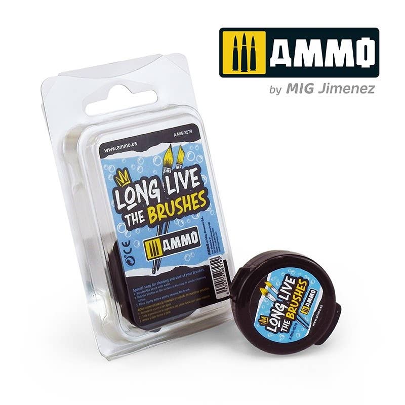 Ammo Mig Long Live The Brushes Special Soap for Brushes | 8432074085799