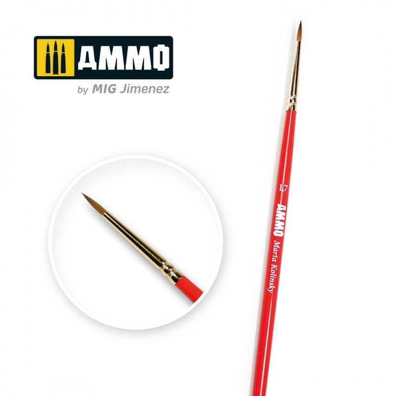 Ammo Mig Ammo Marta Kolinsky Brush, 1,7 | 8432074087137