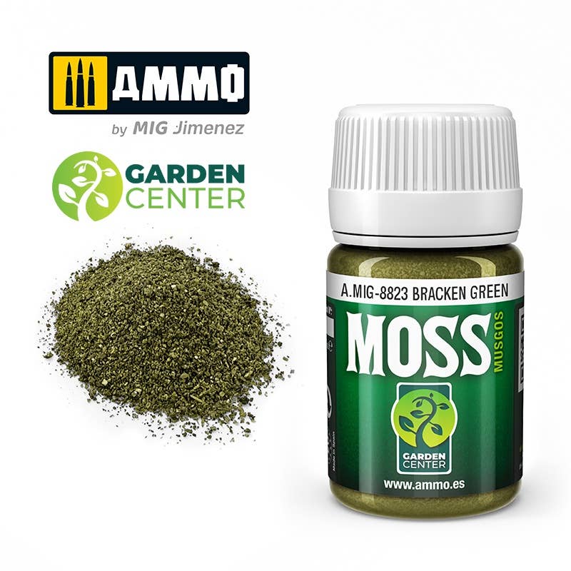 Ammo Mig Bracken Green Moss | 8432074088233
