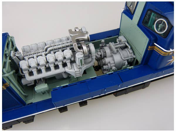 Aoshima 1/45 Diesel locomotive DD51 Limited Express Hokutosei | 4905083010006